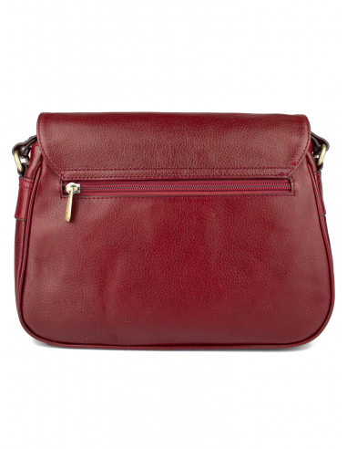 Dámská kožená kabelka crossbody Hexagona Lormont