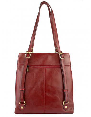 Dámská kožená kabelka-batoh 2v1 Hexagona Grasse