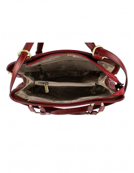 Dámská kožená kabelka-batoh 2v1 Hexagona Grasse