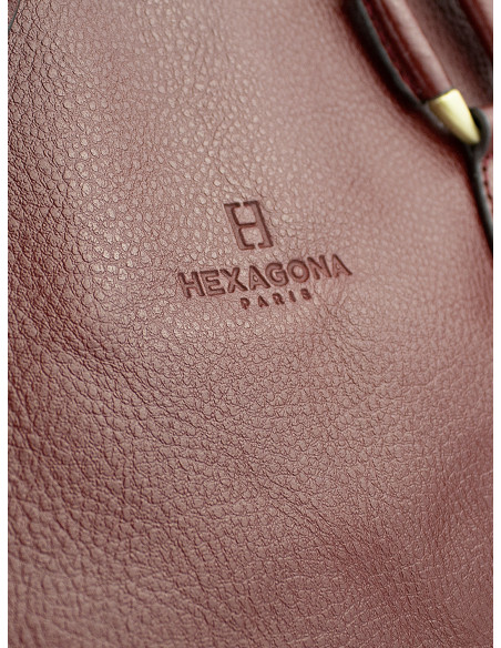 Dámská kožená kabelka-batoh 2v1 Hexagona Grasse