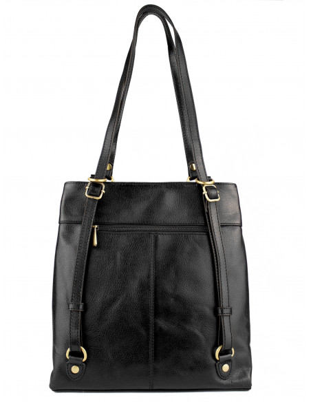 Dámská kožená kabelka-batoh 2v1 Hexagona Grasse