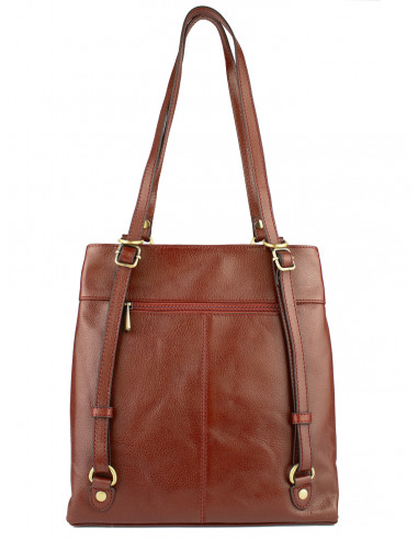 Dámská kožená kabelka-batoh 2v1 Hexagona Grasse