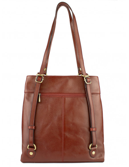 Dámská kožená kabelka-batoh 2v1 Hexagona Grasse