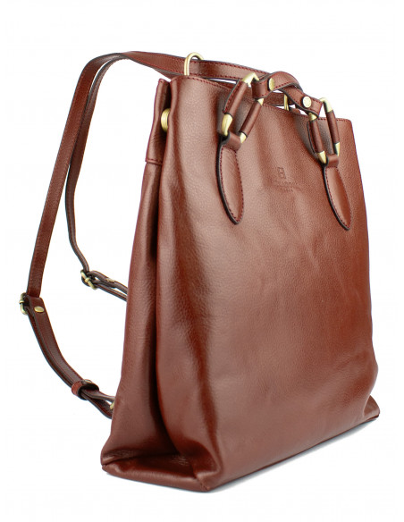 Dámská kožená kabelka-batoh 2v1 Hexagona Grasse