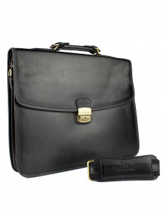 Pánská kožená aktovka Hexagona Blagnac 2