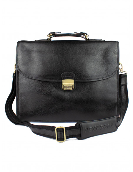Pánská kožená aktovka Hexagona Biarritz