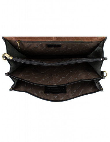 Pánská kožená aktovka Hexagona Biarritz