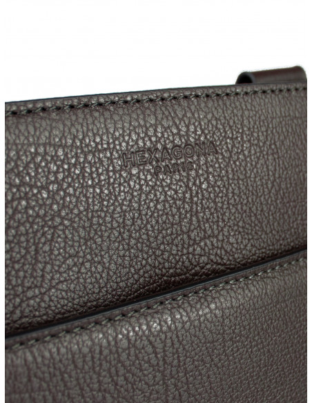 Pánská kožená taška crossbody Hexagona Bayonne