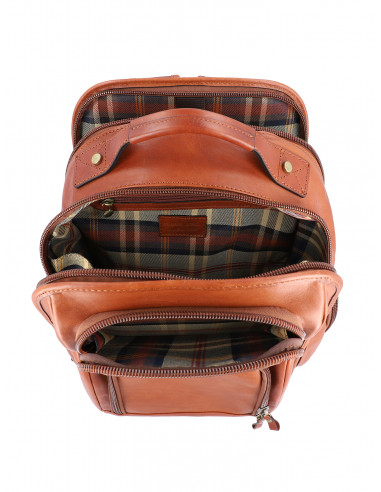 Pánský kožený batoh Cristina Rui Matteo z italské kůže