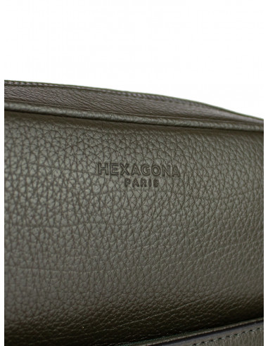 Pánská kožená taška crossbody Hexagona Creteil