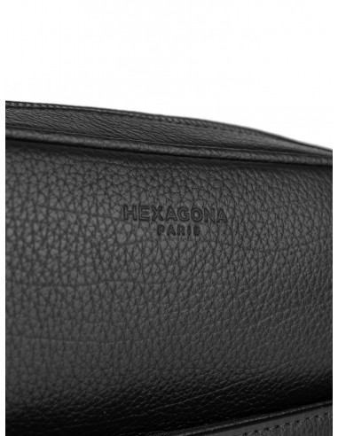 Pánská kožená taška crossbody Hexagona Creteil