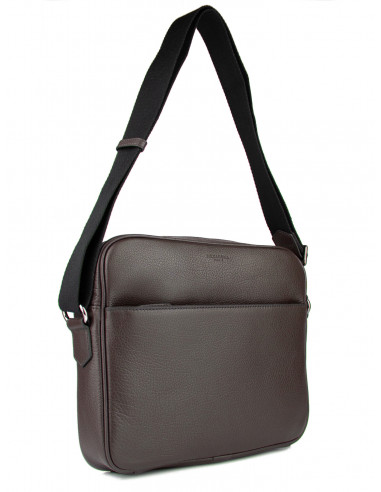 Pánská kožená taška crossbody Hexagona Creteil