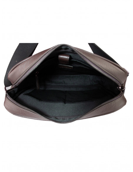 Pánská kožená taška crossbody Hexagona Creteil