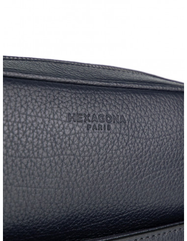 Pánská kožená taška crossbody Hexagona Creteil