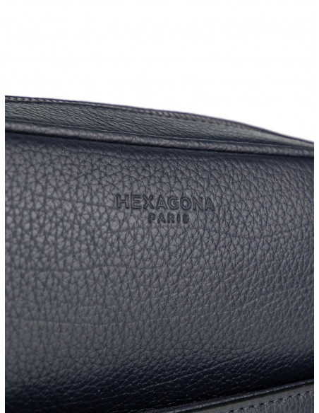 Pánská kožená taška crossbody Hexagona Creteil