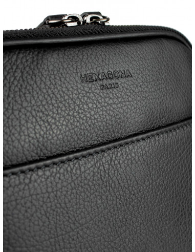 Pánská kožená taška crossbody Hexagona Colomiers