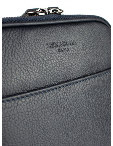 Pánská kožená taška crossbody Hexagona Colomiers