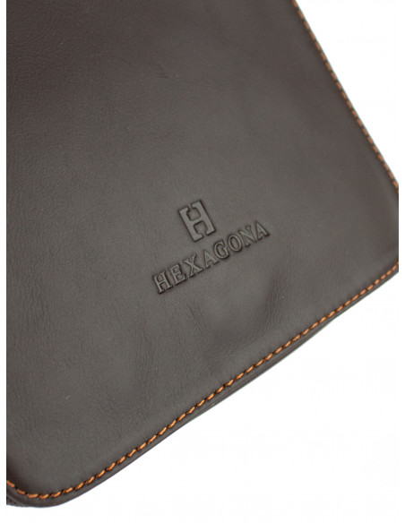 Pánská kožená taška crossbody Hexagona Dax