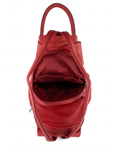 Dámský kožený batoh Hexagona Gonesse