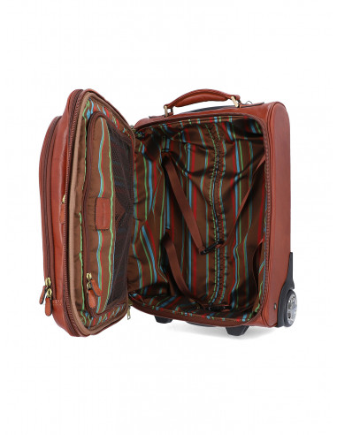 Kožený cestovní kufr Cristina Rui Giuseppe z italské kůže