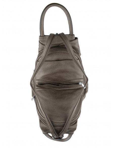 Dámský kožený batoh Hexagona Gonesse