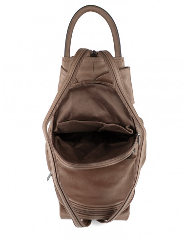 Dámský kožený batoh Hexagona Gonesse