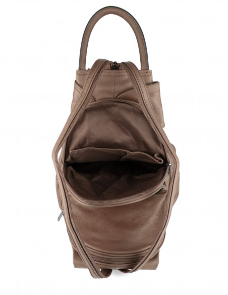 Dámský kožený batoh Hexagona Gonesse