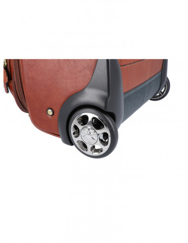 Kožený cestovní kufr Cristina Rui Giuseppe z italské kůže