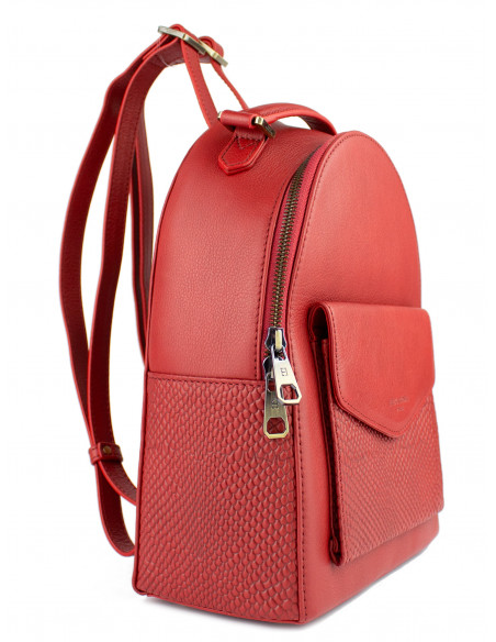 Dámský elegantní kožený batoh Hexagona Massy