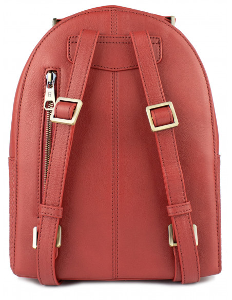 Dámský elegantní kožený batoh Hexagona Massy