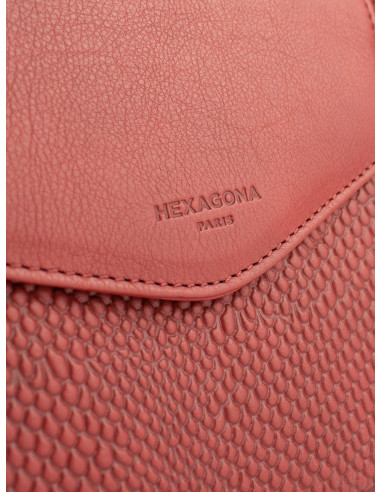 Dámský elegantní kožený batoh Hexagona Massy