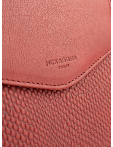 Dámský elegantní kožený batoh Hexagona Massy