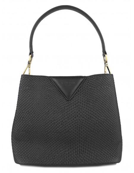 Dámská kožená kabelka do ruky Hexagona Moulins