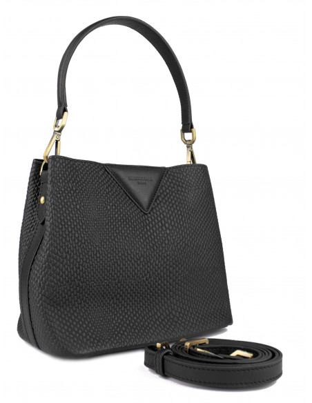 Dámská kožená kabelka do ruky Hexagona Moulins