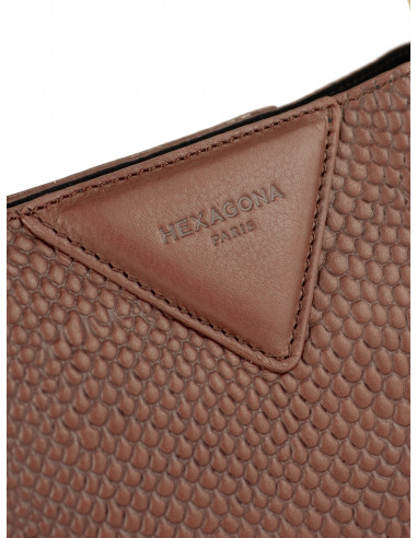 Dámská kožená kabelka do ruky Hexagona Moulins