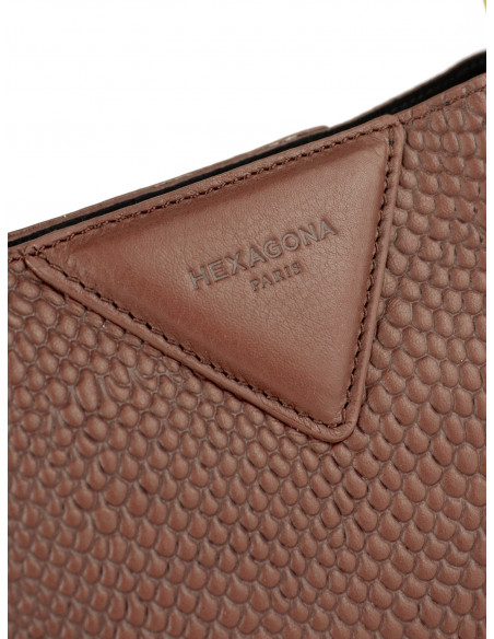 Dámská kožená kabelka do ruky Hexagona Moulins