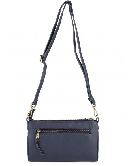 Dámská kožená kabelka crossbody Hexagona Pantin