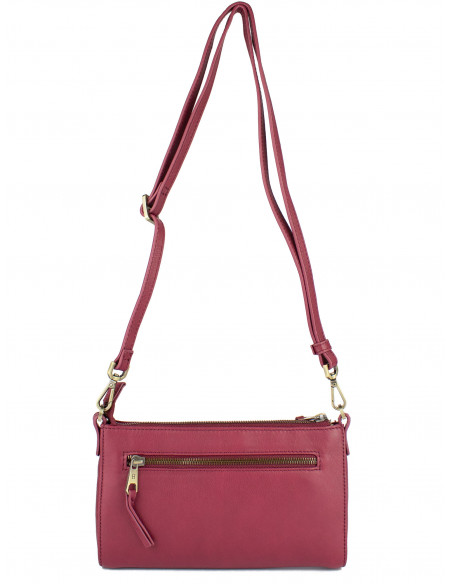 Dámská kožená kabelka crossbody Hexagona Pantin