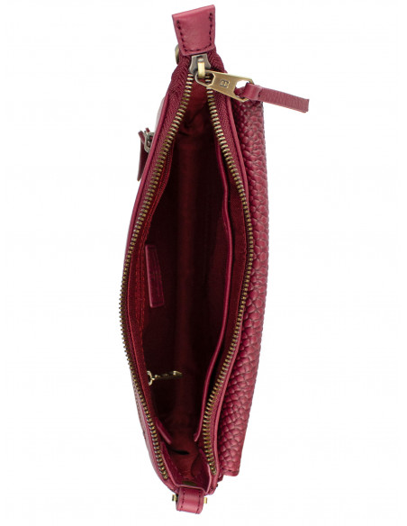 Dámská kožená kabelka crossbody Hexagona Pantin