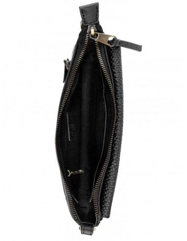 Dámská kožená kabelka crossbody Hexagona Pantin