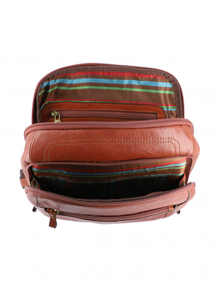 Kožený batoh Cristina Rui Fabio z italské kůže