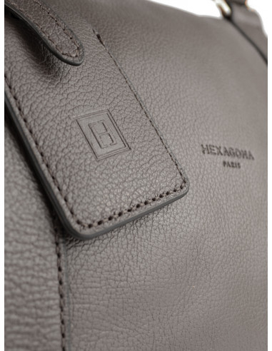 Kožená cestovní taška Hexagona Soissons