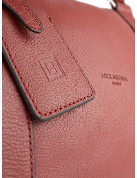 Kožená cestovní taška Hexagona Soissons