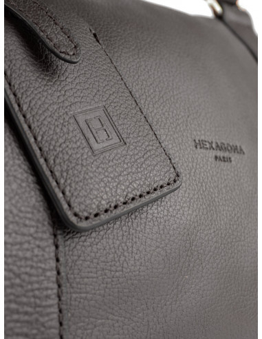 Kožená cestovní taška Hexagona Soissons