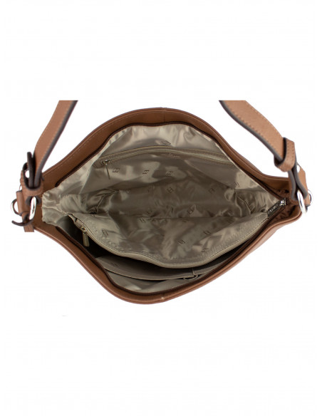 Dámská kožená kabelka Hexagona Samur velká na A4