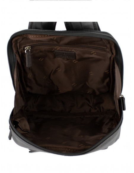 Kožený městský unisex batoh Hexagona Croix