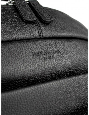 Kožený městský unisex batoh Hexagona Croix