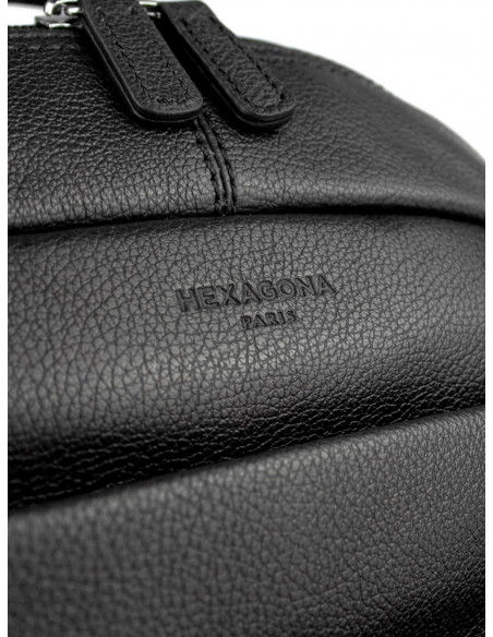 Kožený městský unisex batoh Hexagona Croix