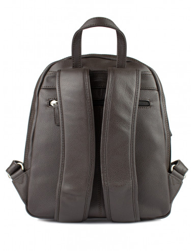 Kožený městský unisex batoh Hexagona Croix