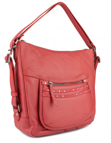 Dámská kožená kabelka-batoh 2v1 Hexagona Clamart